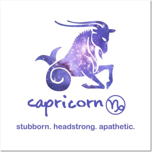 Flawed Capricorn Posters and Art